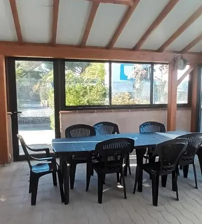 Patios De La A 200 M De La Plage- Clim - Wifi - Parking Prázdninový dům Saint-Cyprien (Pyrenees-Orientales)