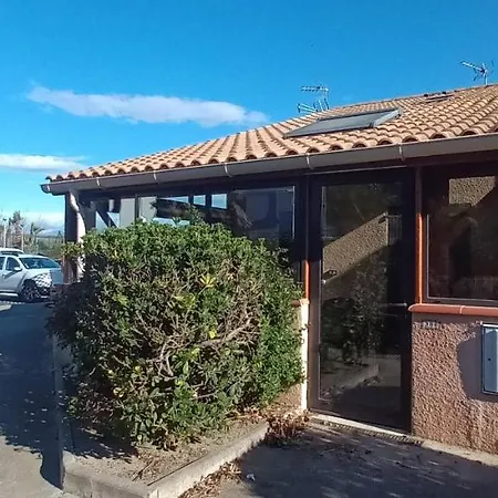 Patios De La A 200 M De La Plage- Clim - Wifi - Parking 度假居 圣西普里安